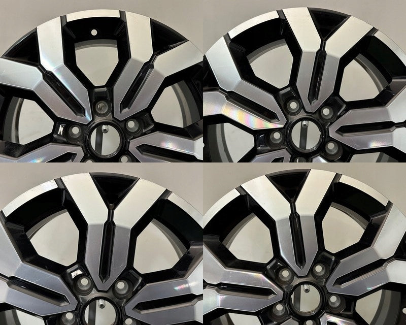 4x Alufelge 17 Zoll 6.5" 5x114.3 50ET Glanz Schwarz 403005180R Renault Rim Wheel FEL9395714729jt