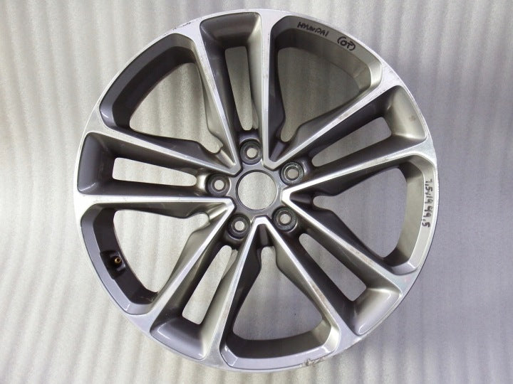 1x Alufelge 19 Zoll 7.5" 5x114.3 49ET Glanz Grau 52910-2W410 Hyundai Santa I Fe FEL6482987585pr