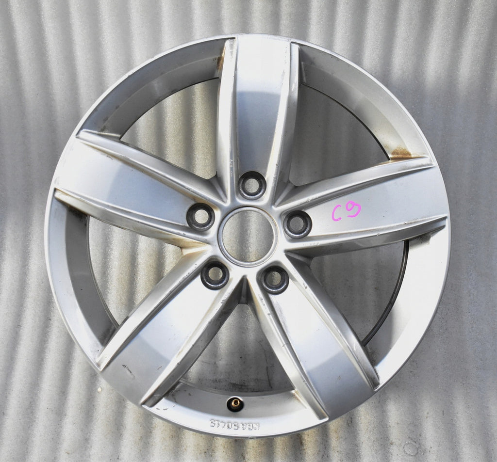 1x Alufelge 16 Zoll 6.0" 5x112 43ET Glanz Silber 2GA601025Q, 2GA071496A VW T-Roc