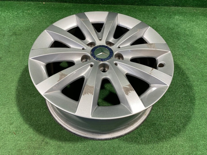 1x Alufelge 16 Zoll 6.5" 5x112 49ET A2464010500 Mercedes-Benz W246 W242 FEL7866760872ep