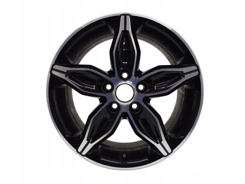 1x Alufelge 17 Zoll 6.5" 5x108 50ET Glanz Schwarz ET1J-BA Ford Transit Connect FEL8915186273qf