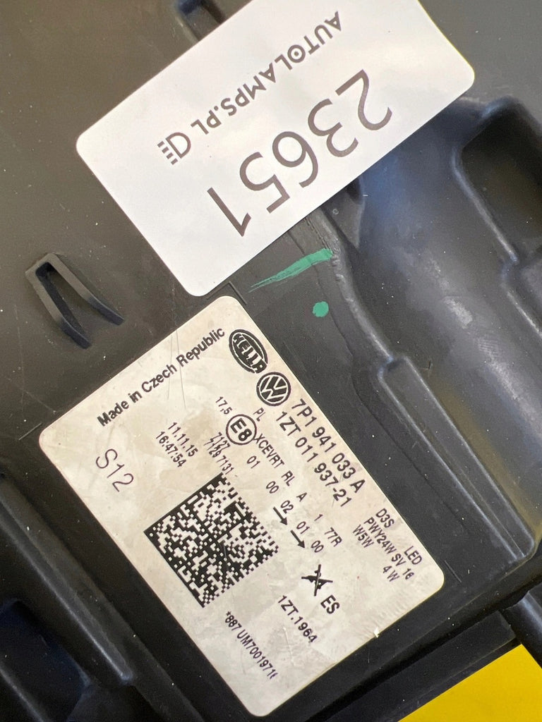 Frontscheinwerfer VW Touareg 7P1941033A Xenon Links Scheinwerfer Headlight