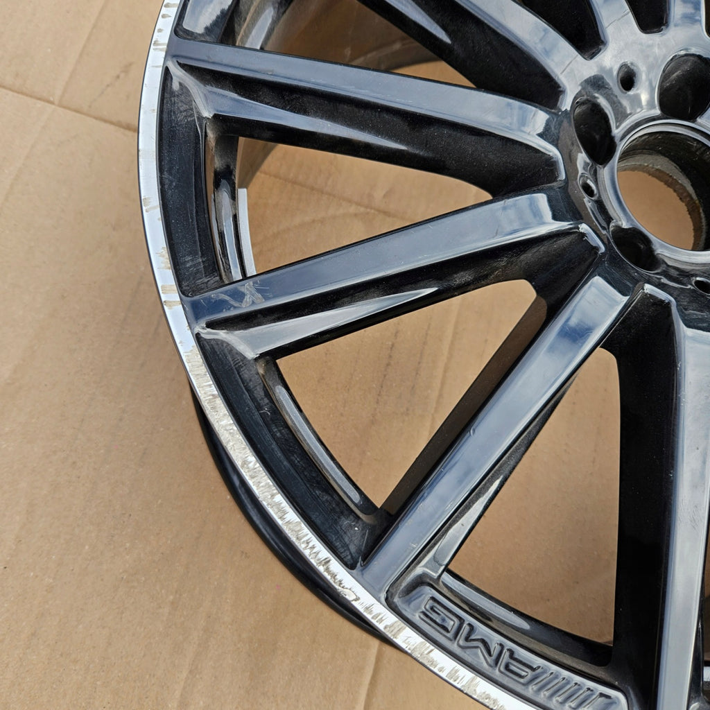 1x Alufelge 20 Zoll 8.0" 5x112 48ET Glanz Schwarz A2474011600 Mercedes-Benz Glb FEL4102150597bt