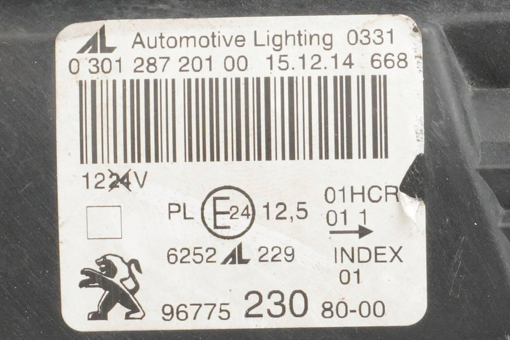Frontscheinwerfer Peugeot 308 II 9677523080 030128720100 Links Headlight SCH1658523072cv