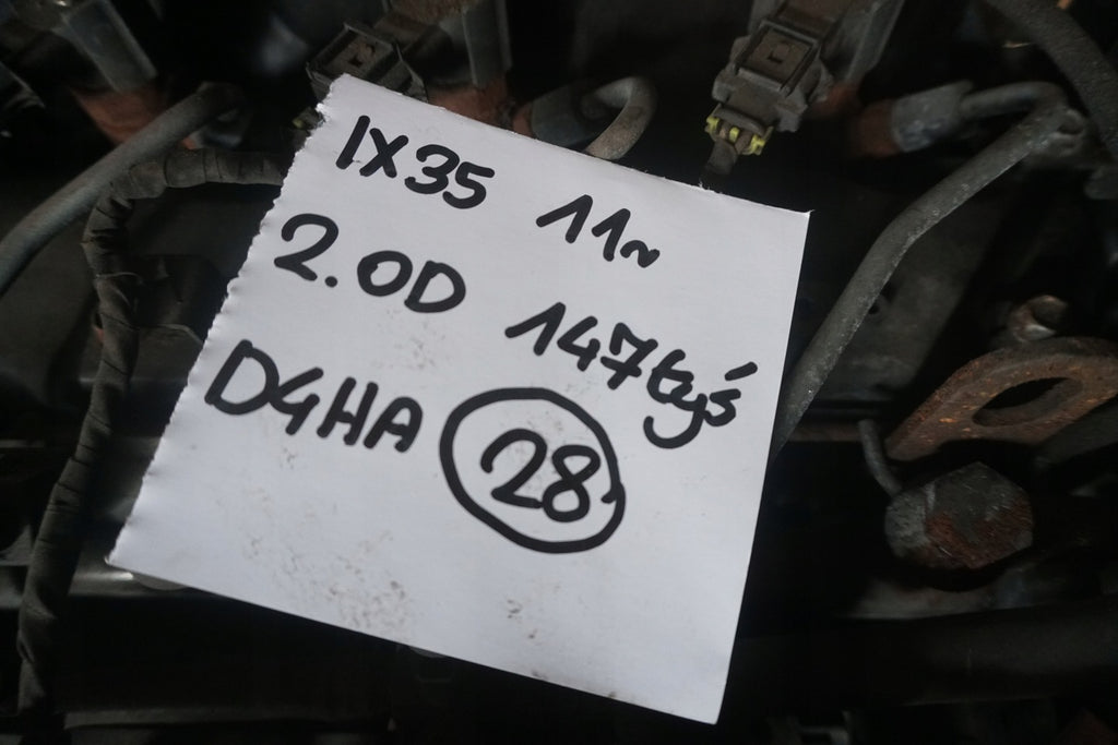 Motor Hyundai Ix35 D4HA 2.0 CRDi 235TKm 2011 Diesel Engine Unkomplett