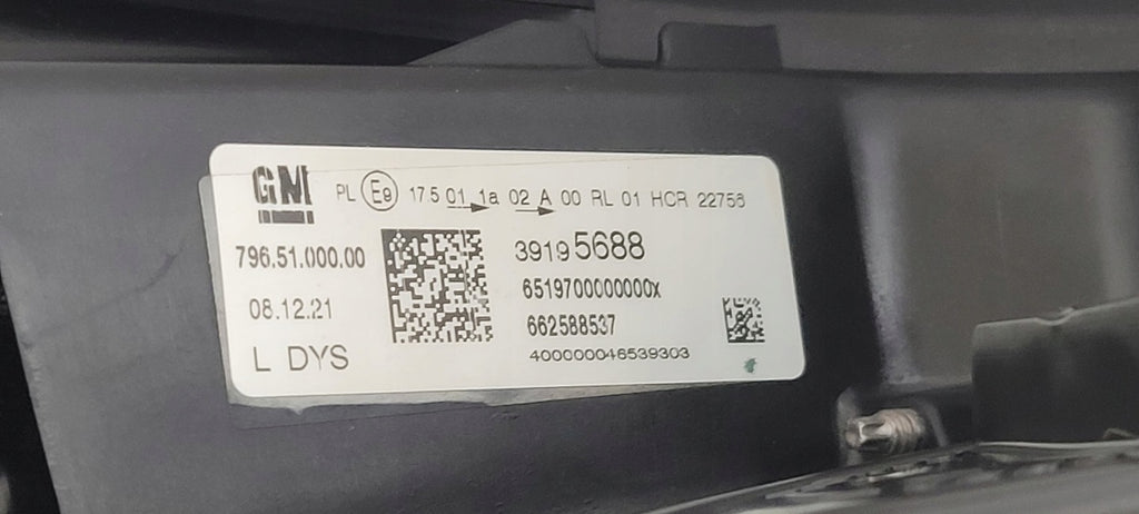 Frontscheinwerfer Opel Astra K 39195688 Links Scheinwerfer Headlight SCH2507809371gx