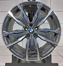 Laden Sie das Bild in den Galerie-Viewer, 1x Alufelge 20 Zoll 9.5" 5x112 43ET Glanz Graphit 8073792 BMW Rim Wheel FEL4656931435bl