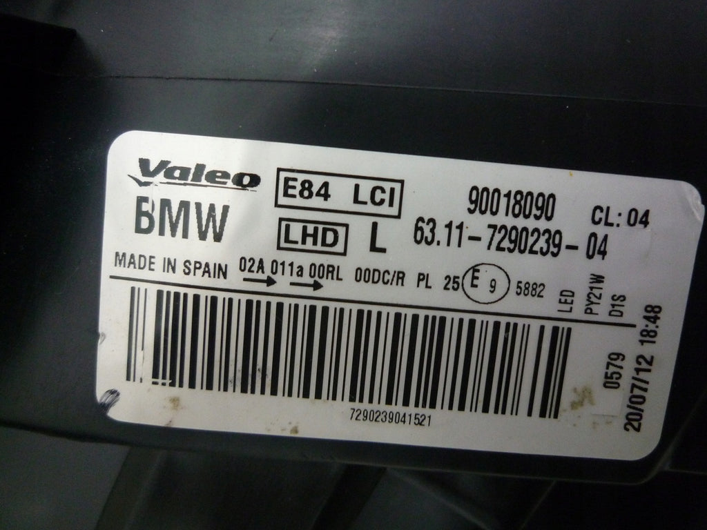 Frontscheinwerfer BMW X1 E84 7290239 7290240 LED Ein Satz Scheinwerfer Headlight SCH5385103956xu