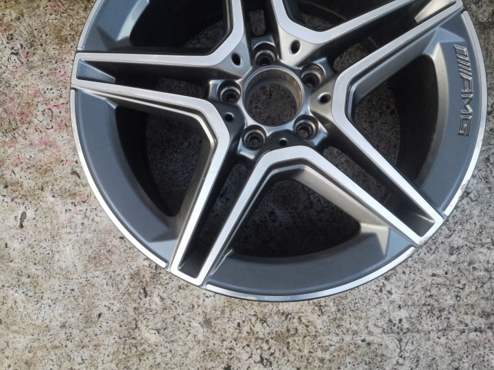 1x Alufelge 18 Zoll 8.0" 5x112 43ET A2134016300 Mercedes-Benz W213 Rim Wheel FEL9858954684lz
