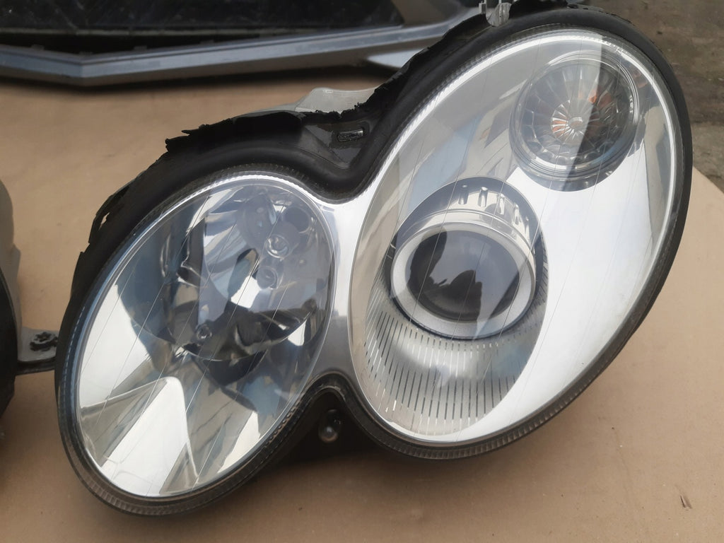 Frontscheinwerfer Mercedes-Benz Clk Xenon Ein Satz Scheinwerfer Headlight