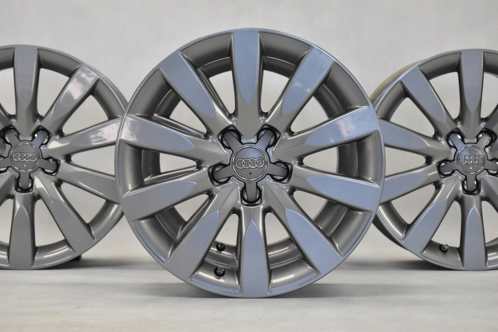 4x Alufelge 16 Zoll 7.0" 5x100 34ET Glanz Grau 8X0601025BB Audi A1 Rim Wheel FEL4995977043vy