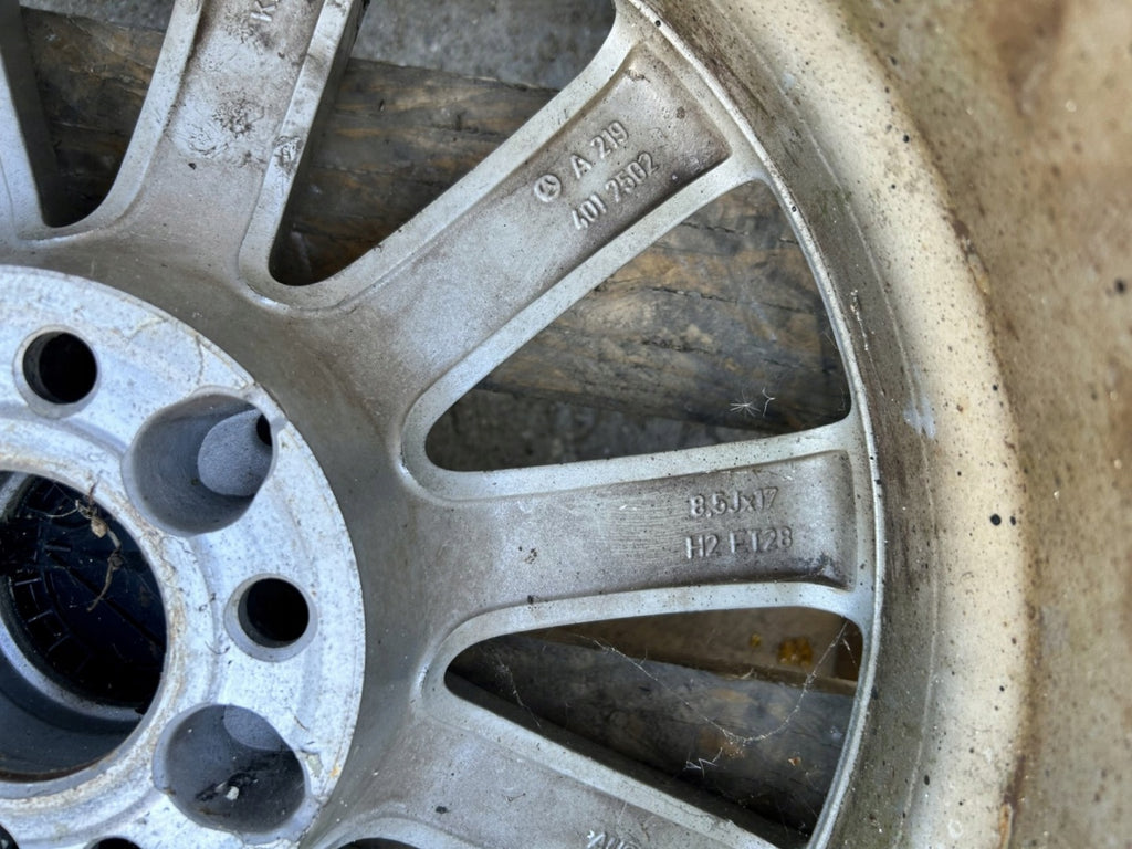 1x Alufelge 17 Zoll 8.5" 5x112 28ET A2194012502 Mercedes-Benz Cls Rim Wheel FEL6649421155bs