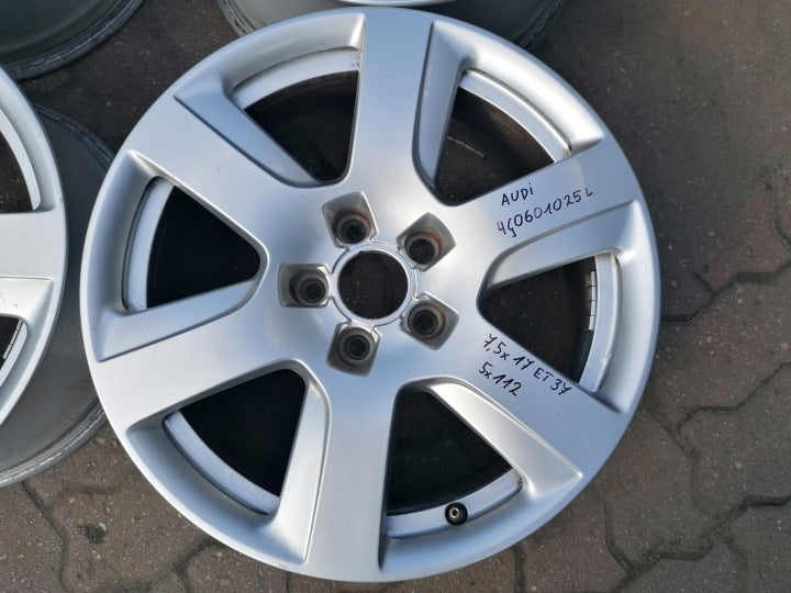 4x Alufelge 17 Zoll 7.5" 5x112 37ET 4G0601025L Audi A6 A4 Rim Wheel FEL3287642763wt