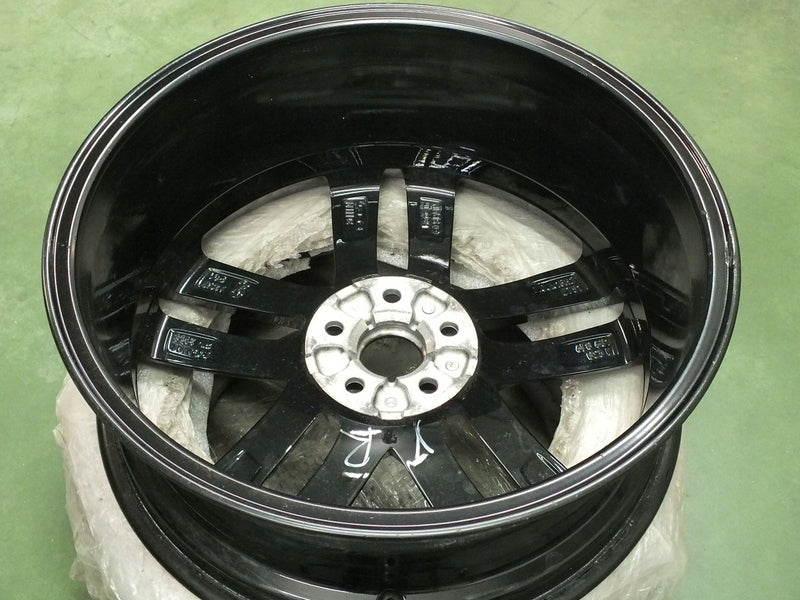 1x Alufelge 18 Zoll 7.0" 5x100 51ET Glanz Schwarz 6F0601025 Seat Rim Wheel