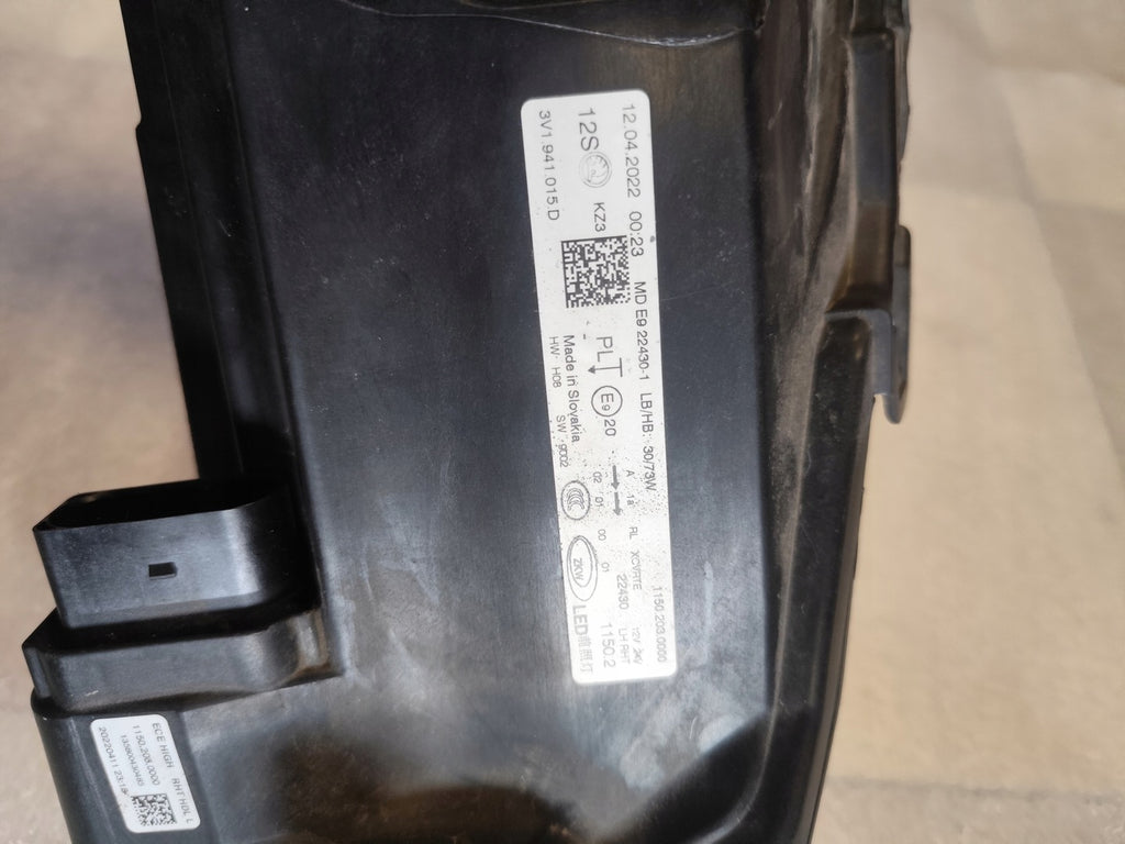 Frontscheinwerfer Skoda Superb 3V1941015D Ein Stück (Rechts oder Links) SCH5725843115qr