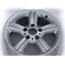 Load image into Gallery viewer, 1x Alufelge 16 Zoll 7.0&quot; 5x120 46ET Glanz Silber 1096138 BMW E46 Rim Wheel