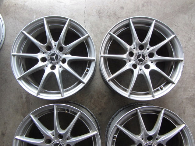 4x Alufelge 16 Zoll 7.0" 5x112 A2044015702 Mercedes-Benz Rim Wheel FEL7085092031hn