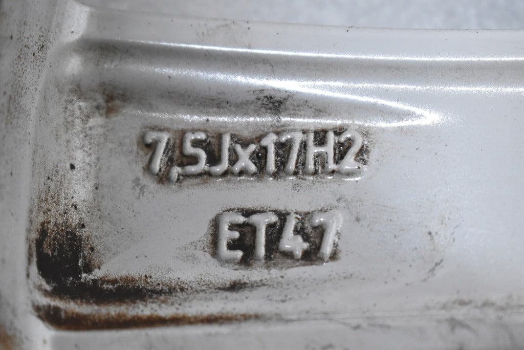 1x Alufelge 17 Zoll 7.5" 5x112 47ET Glanz Silber 1Q0601025B VW Passat Rim Wheel FEL2948734113fd
