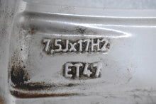 Load image into Gallery viewer, 1x Alufelge 17 Zoll 7.5" 5x112 47ET Glanz Silber 1Q0601025B VW Passat Rim Wheel FEL2948734113fd