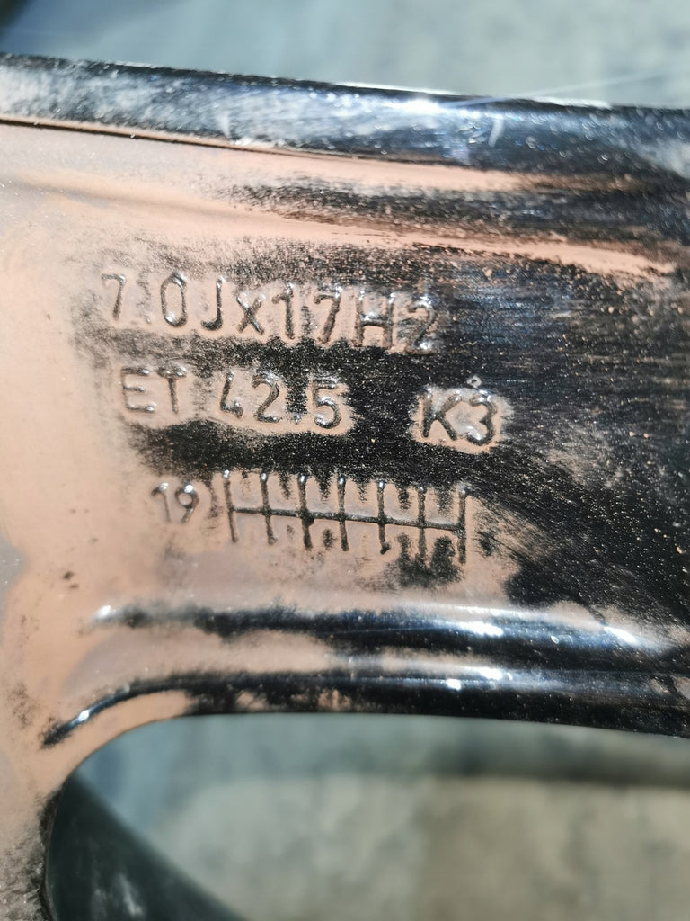 1x Alufelge 17 Zoll 7.0" 4x108 J1BC1007C1A Ford Fiesta Rim Wheel