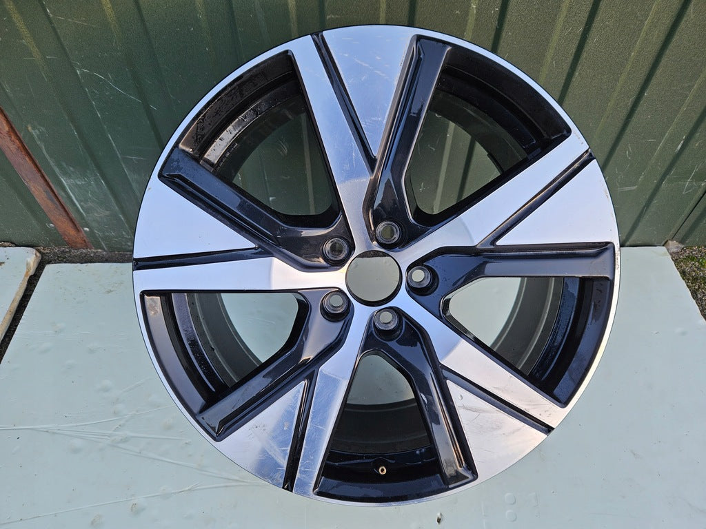 1x Alufelge 19 Zoll 7.5" 5x108 56ET Glanz Silber 32134537 Volvo Rim Wheel FEL9190384549fk
