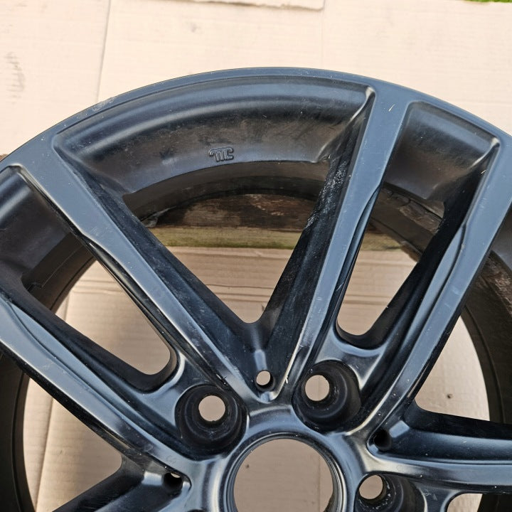 1x Alufelge 17 Zoll 7.0" 5x112 54ET Schwarz X10-70754W64-5 Rim Wheel FEL6011091914tm