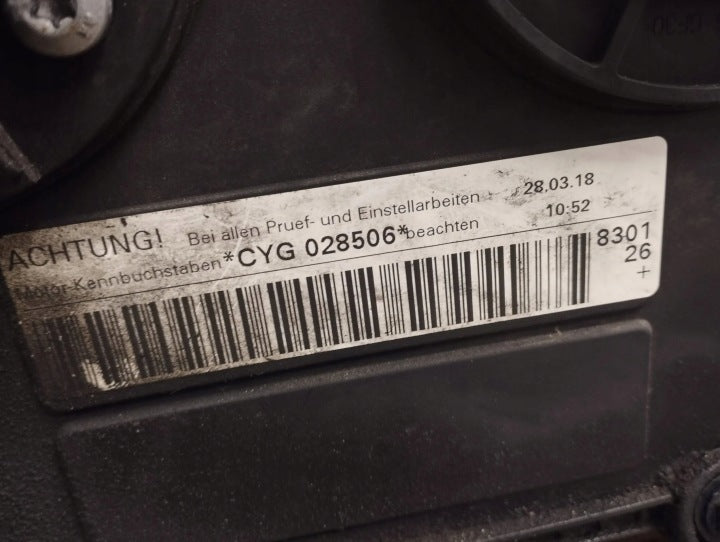 Motor Audi A6 CYGA 1.8 TFSI 190PS 140kW 2018 Benzin Engine Unkomplett MOT2614921699ld