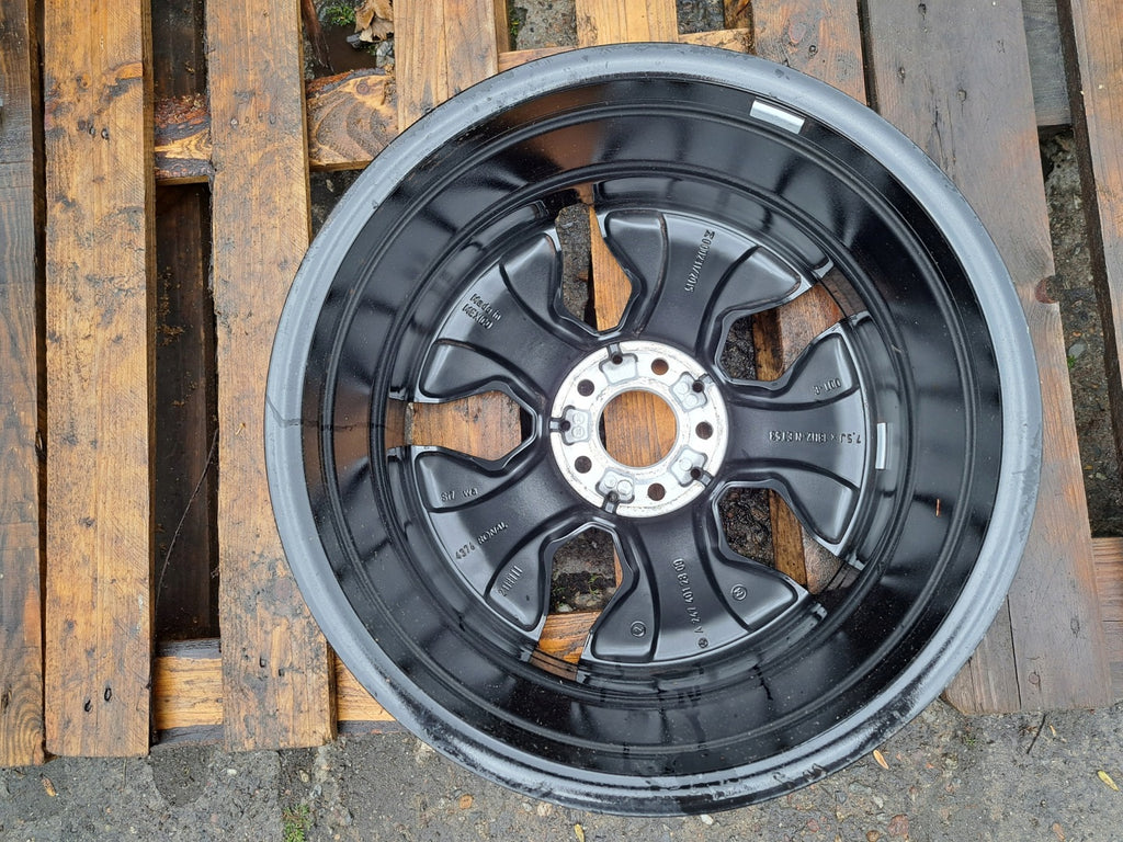1x Alufelge 18 Zoll 7.5" 5x112 53ET Glanz Grau A2474012800 Mercedes-Benz W247 FEL9237374728od