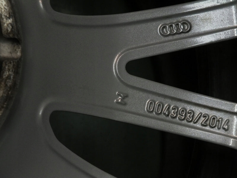 1x Alufelge 18 Zoll 8.5" 5x112 50ET Glanz Silber 8S0601025 Audi Rim Wheel