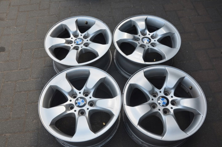 4x Alufelge 17 Zoll 8.0" 5x108 46ET Silber BMW X3 E83 Rim Wheel FEL4390822729ow