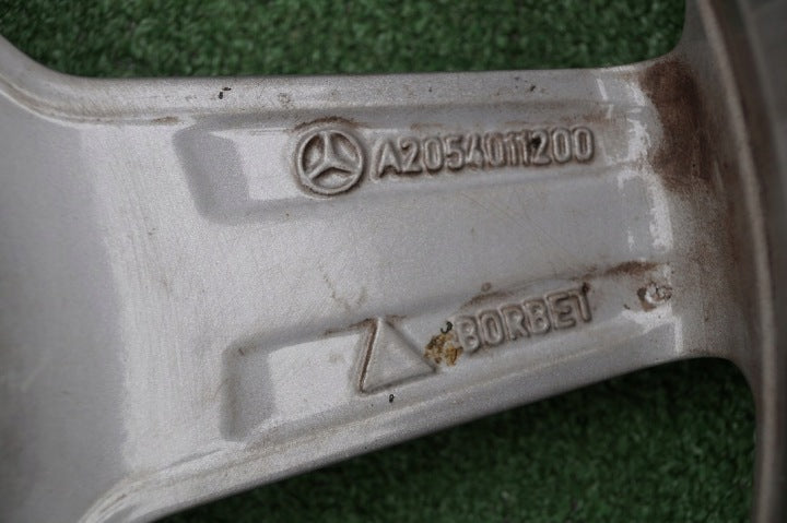 1x Alufelge 18 Zoll 8.5" 5x112 49ET A2054011200 Mercedes-Benz W205 Rim Wheel FEL5222442010dz