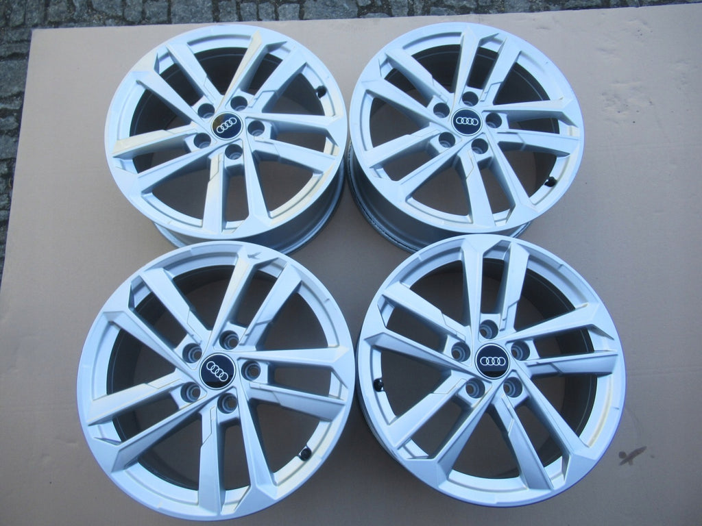 4x Alufelge 17 Zoll 6.5" 5x112 43ET Glanz Silber 8Y0601025L Audi Rim Wheel FEL2133754378gi