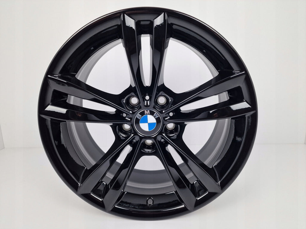 4x Alufelge 18 Zoll 8.0" 5x120 34ET Glanz Schwarz BMW F34 F30 F32 Rim Wheel FEL7845615629en