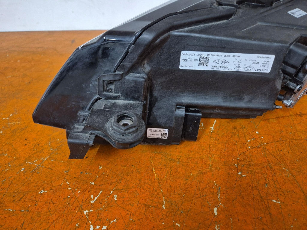 Frontscheinwerfer Skoda Superb III 3V1941016D Rechts Scheinwerfer Headlight SCH3518312696nr