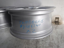 Laden Sie das Bild in den Galerie-Viewer, 1x Alufelge 18 Zoll 8.0" 5x112 40ET Glanz Silber 8B3601025D Audi A5 I Rim Wheel FEL9334107086im