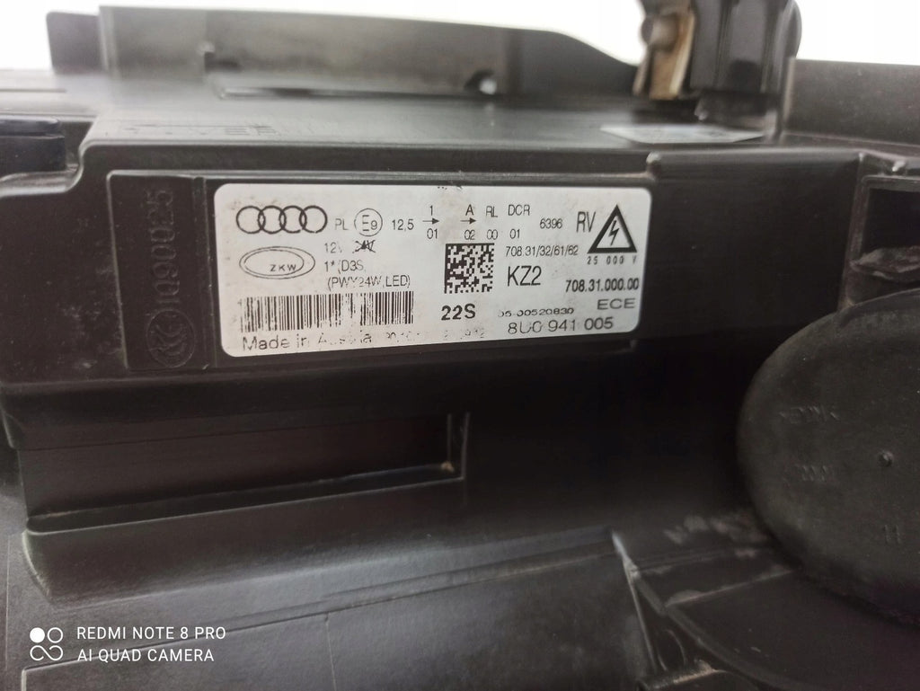 Frontscheinwerfer Audi Q3 8U0941005 Xenon Links Scheinwerfer Headlight