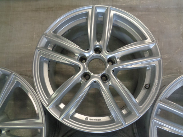 4x Alufelge 17 Zoll 7.5" 5x112 40ET Glanz Silber KBA50749 Audi I Rim Wheel FEL5857089121hf