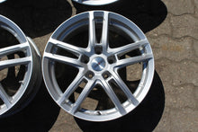 Laden Sie das Bild in den Galerie-Viewer, 4x Alufelge 17 Zoll 7.0" 5x114.3 50ET Glanz Silber KBA-51743- Hyundai I Z FEL4641997346iw