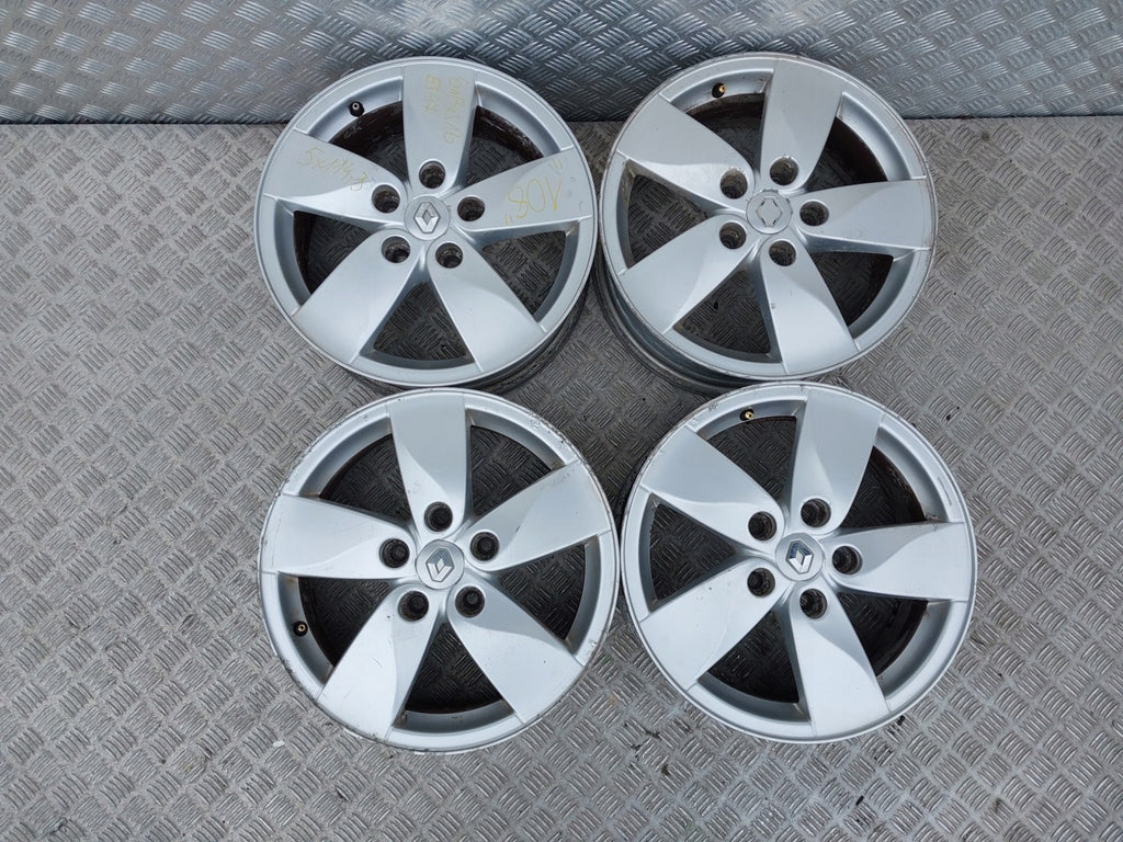 4x Alufelge 16 Zoll 6.5" 5x114.3 47ET 403000064R Renault Grand III Scenic FEL8307562370sl