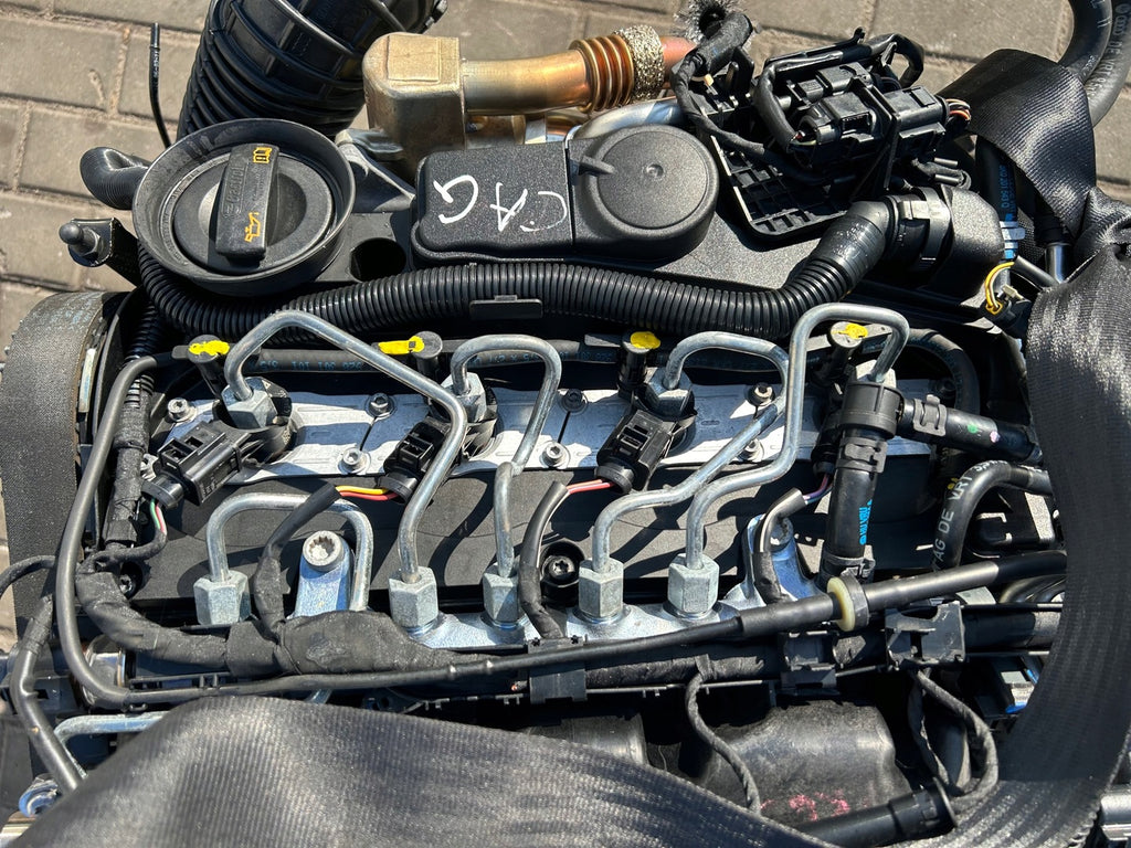 Motor Audi A4 B8 CAG 2.0 TDI 115TKm Diesel Engine Komplett