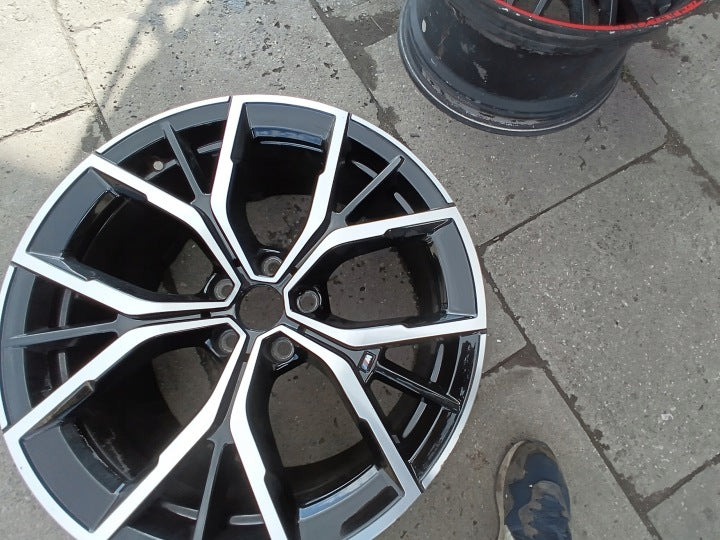1x Alufelge 16 Zoll 5x112 Glanz BMW 5 G31 G30 Rim Wheel FEL1327955896yv