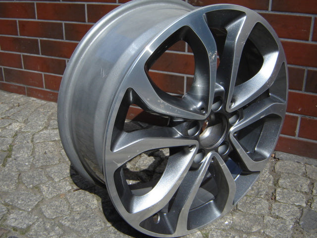 1x Alufelge 17 Zoll 7.0" 5x112 48,5ET A2054010200 Mercedes-Benz W205 Rim Wheel