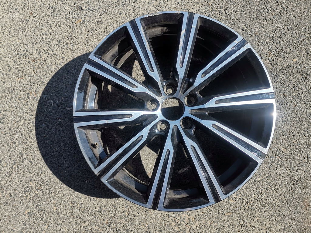 1x Alufelge 19 Zoll 7.5" 5x108 50 5ET Glanz Schwarz 31423852 Volvo Xc60 Ii