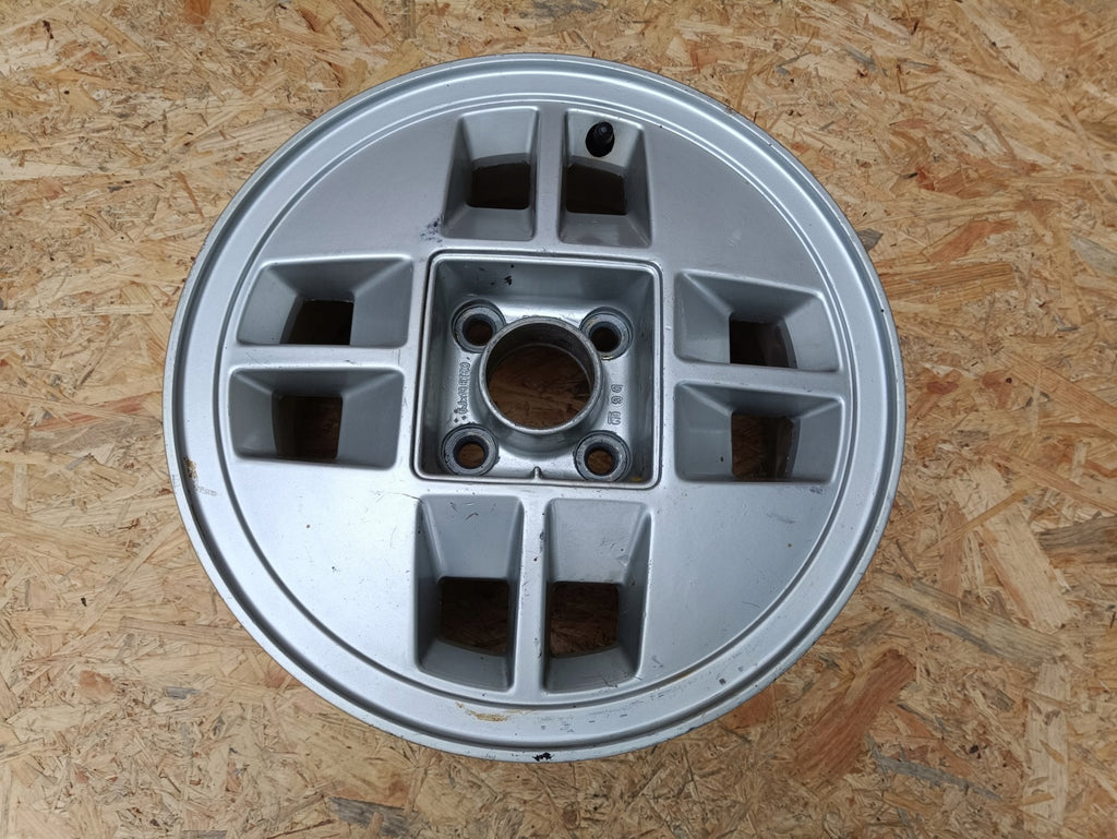 1x Alufelge 13 Zoll 6.0" 4x100 30ET Silber Opel Manta B Rim Wheel FEL3794535596sz