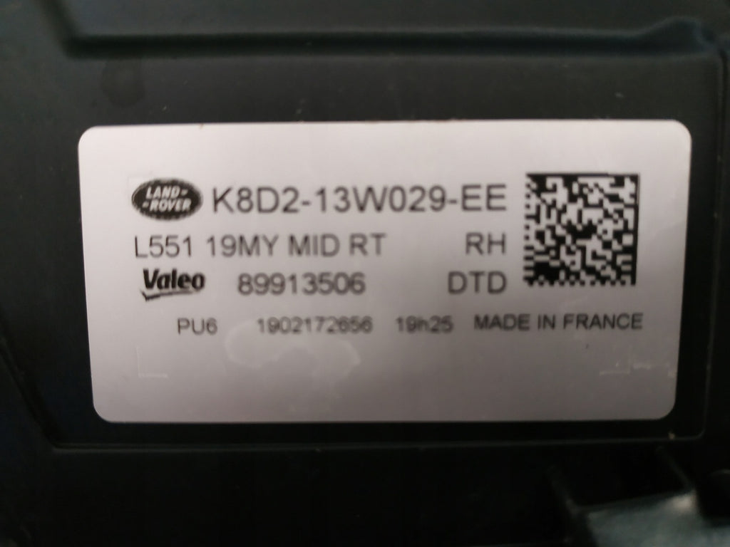 Frontscheinwerfer Rover K8D2-13W029-EE Rechts Scheinwerfer Headlight SCH7744410677kv