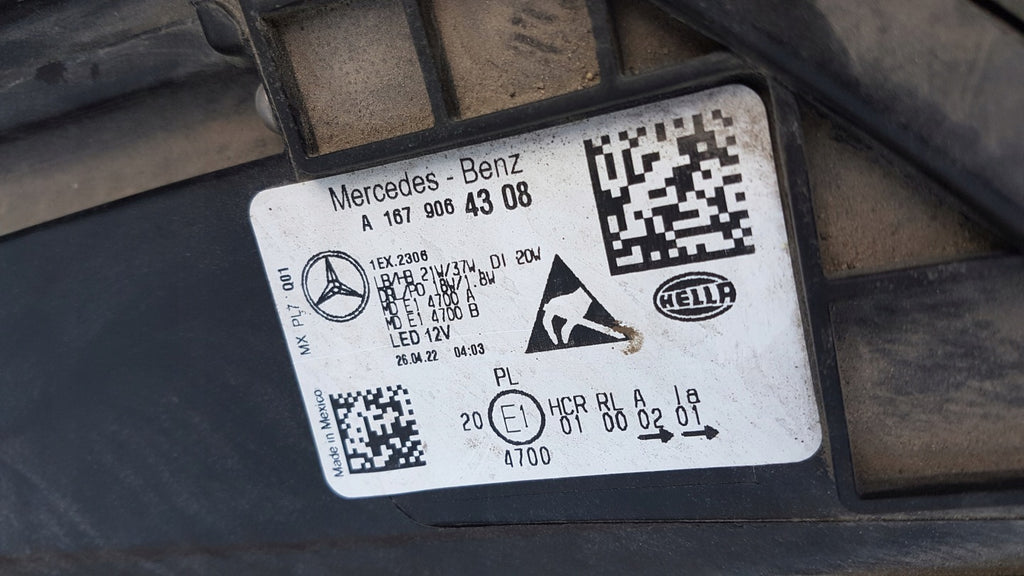 Frontscheinwerfer Mercedes-Benz Gle A1679064308 Full LED Links Headlight SCH9482558711no