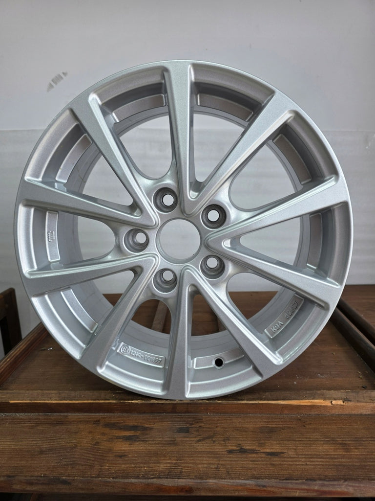 1x Alufelge 16 Zoll 6.0" 5x112 50ET Glanz Silber Seat Altea Jetta Rim Wheel FEL4604730985xa