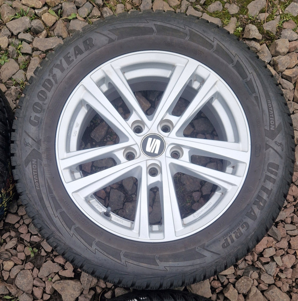 4x Alufelge 16 Zoll 6.0" 5x112 43ET Silber SE026016 Mg I Rim Wheel FEL4061513423de