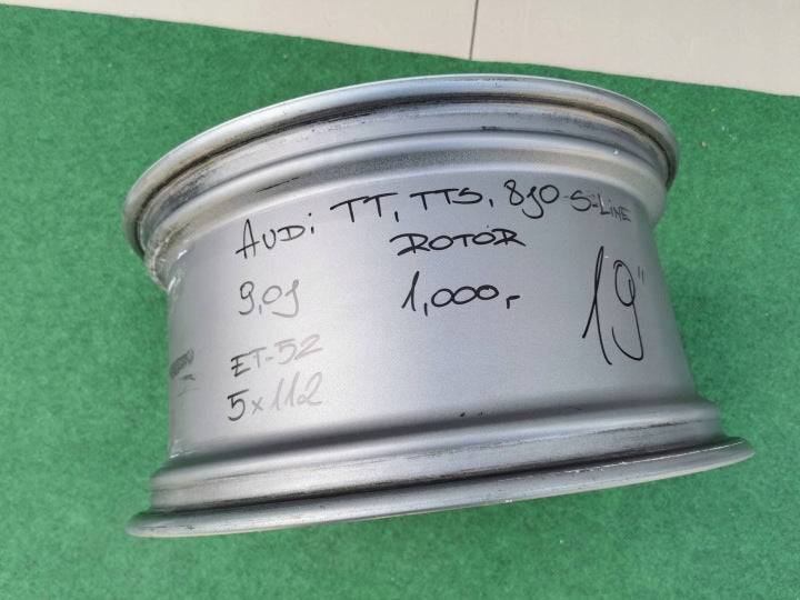 1x Alufelge 19 Zoll 5x112 8J0601025BL Audi Tt Rim Wheel FEL7689760314ep