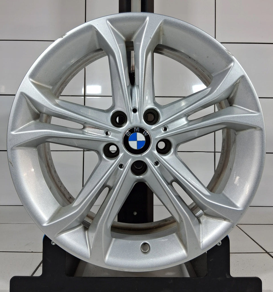 1x Alufelge 18 Zoll 7.0" 5x112 22ET Glanz Silber 6876918 BMW G01 Rim Wheel FEL4773864043dl